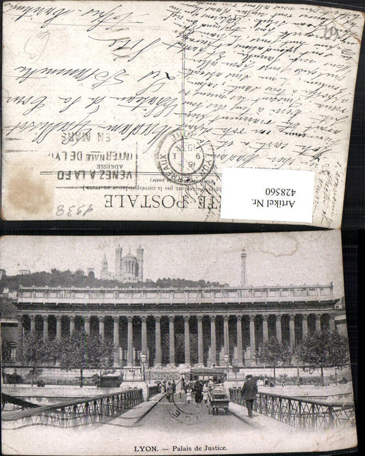 428560,Rhone-Alpes Rhone Lyon Palais de Justice Justizpalast