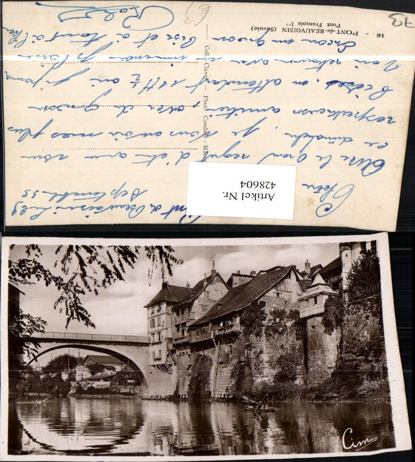 428604,Rhone-Alpes Savoie Pont-de-Beauvoision Pont Francois Brücke