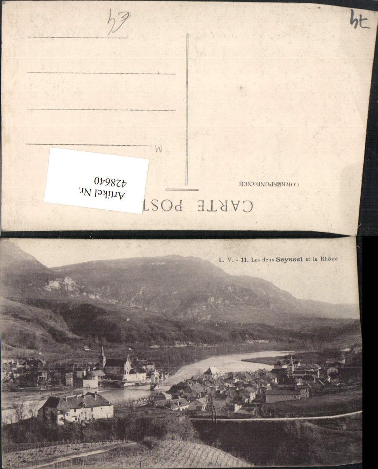 428640,Rhone-Alpes Haute-Savoie Les deux Seyssel et le Rhone Totale