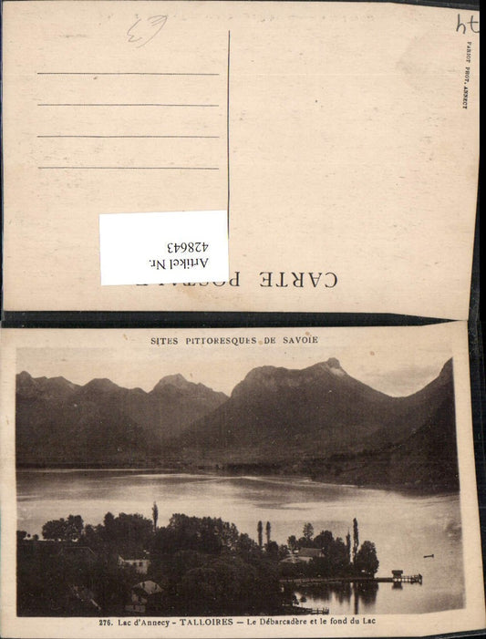 428643,Rhone-Alpes Haute-Savoie Lac d'Annecy Talloires Le Debarcadere Bergkulisse