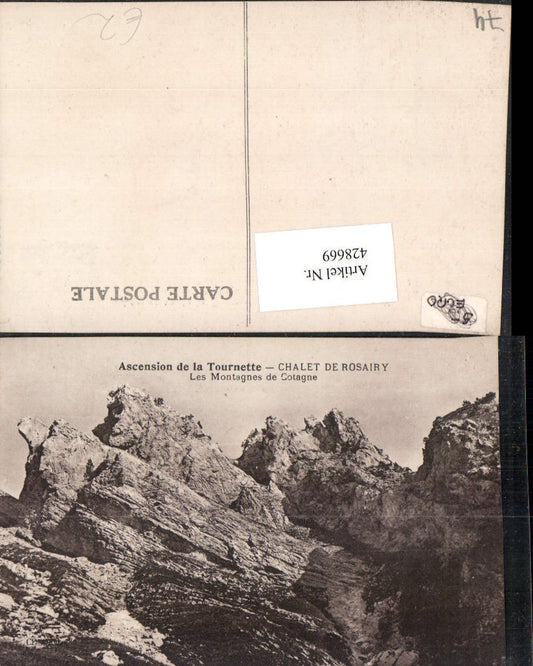 428669,Rhone-Alpes Haute-Savoie Tournette Chalet de Rosairy Les Montagnes de Cotagne