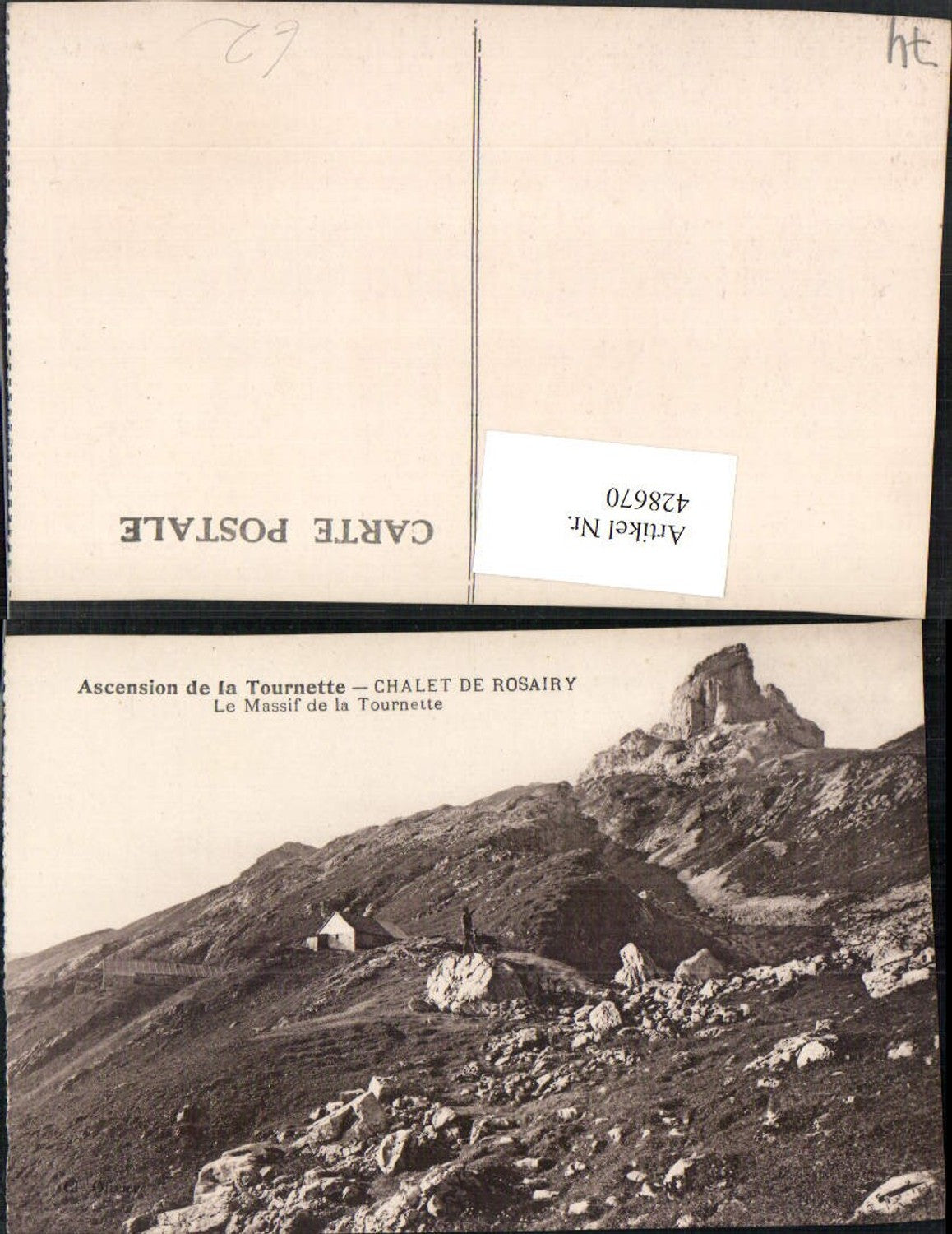 428670,Rhone-Alpes Haute-Savoie Tournette Chalet de Rosairy Massif Berghütte