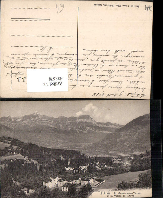 428678,Rhone-Alpes Haute-Savoie St. Gervais-les-Bains et la Vallee de l'Arve Totale