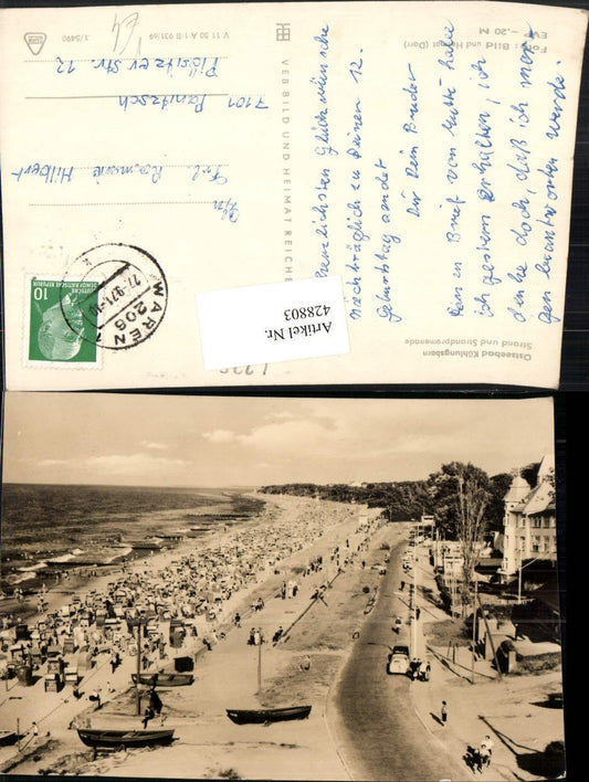 428803,Ostseebad Kühlungsborn Strand u. Promenade pub VEB