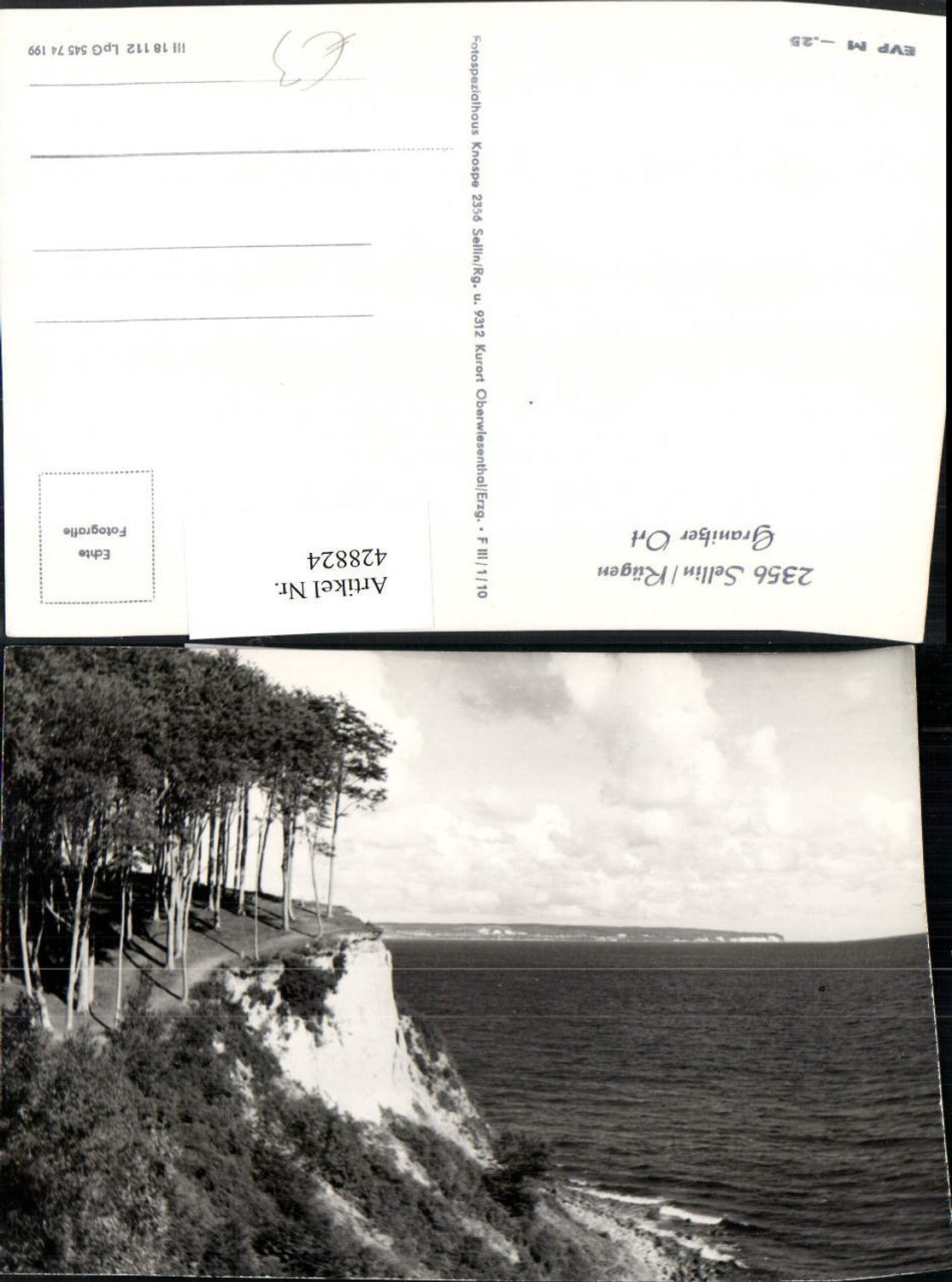 428824,Sellin auf Rügen Granitzer Ort Küste Klippe