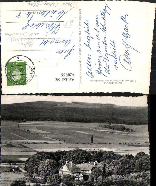 428856,Coppenbrügge Blick auf das Sanatorium Lindenbrunn