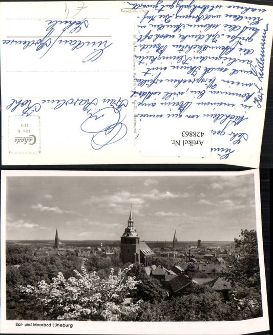 428863,Bad Lüneburg Teilansicht Kirche