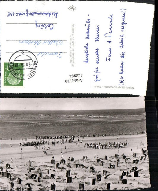 428884,Nordseebad Langeoog Strand Strandleben