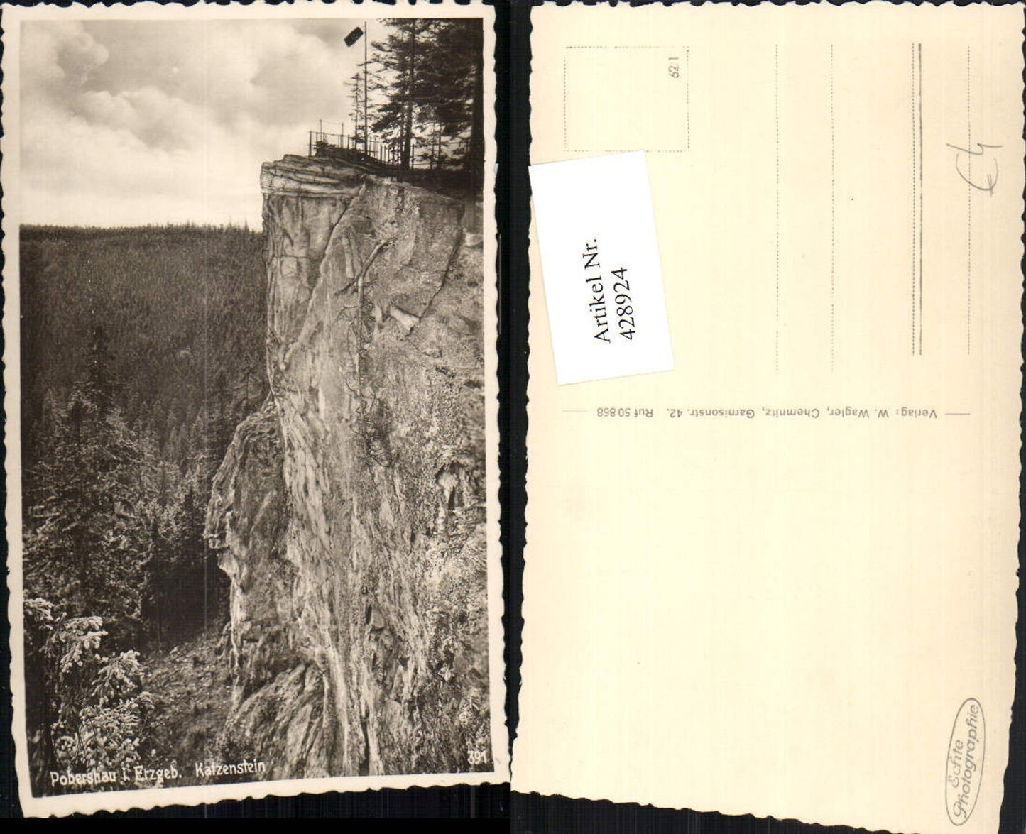 428924,Pobershau im Erzgebirge Katzenstein Felswand Klippe