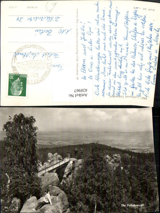 428967,Lückendorf b. Oybin Fuchskanzel Aussicht