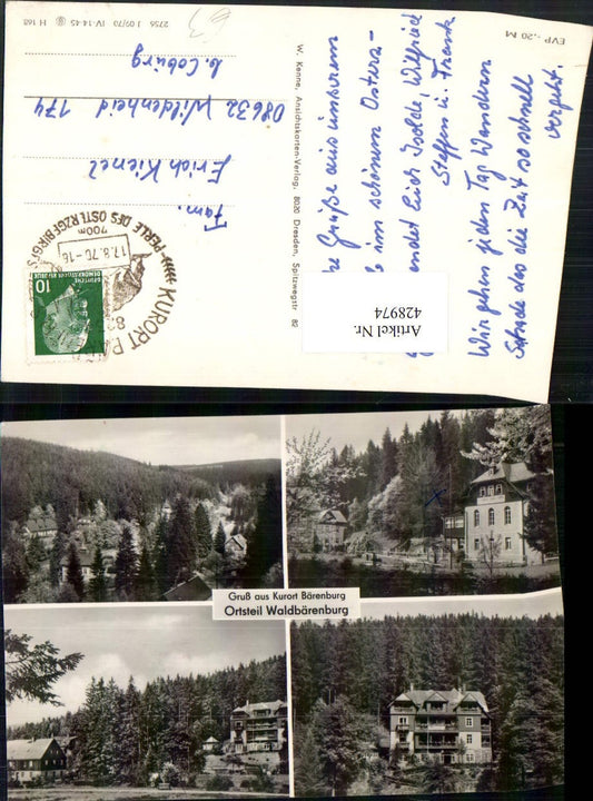 428974,Bärenburg Waldbärenburg Teilansicht Mehrbildkarte