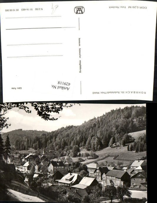 429118, Rohrbach in Thuringia, partial view