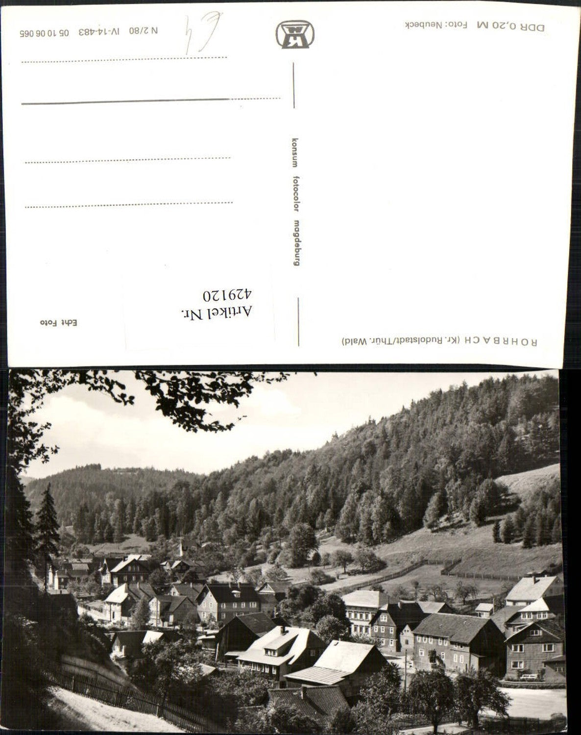 429120,Rohrbach in Thüringen Teilansicht