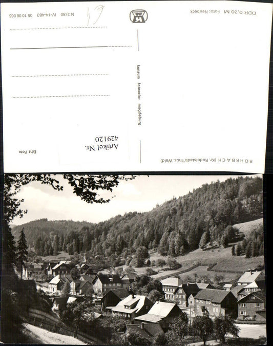 429120, Rohrbach in Thuringia, partial view
