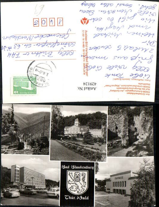 429124, Bad Blankenburg Recreation Center Town Hall Griesbachfelsen Multi-view map