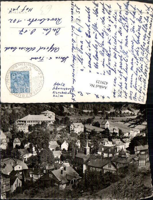 429125, Schwarzburg in Thuringia, partial view