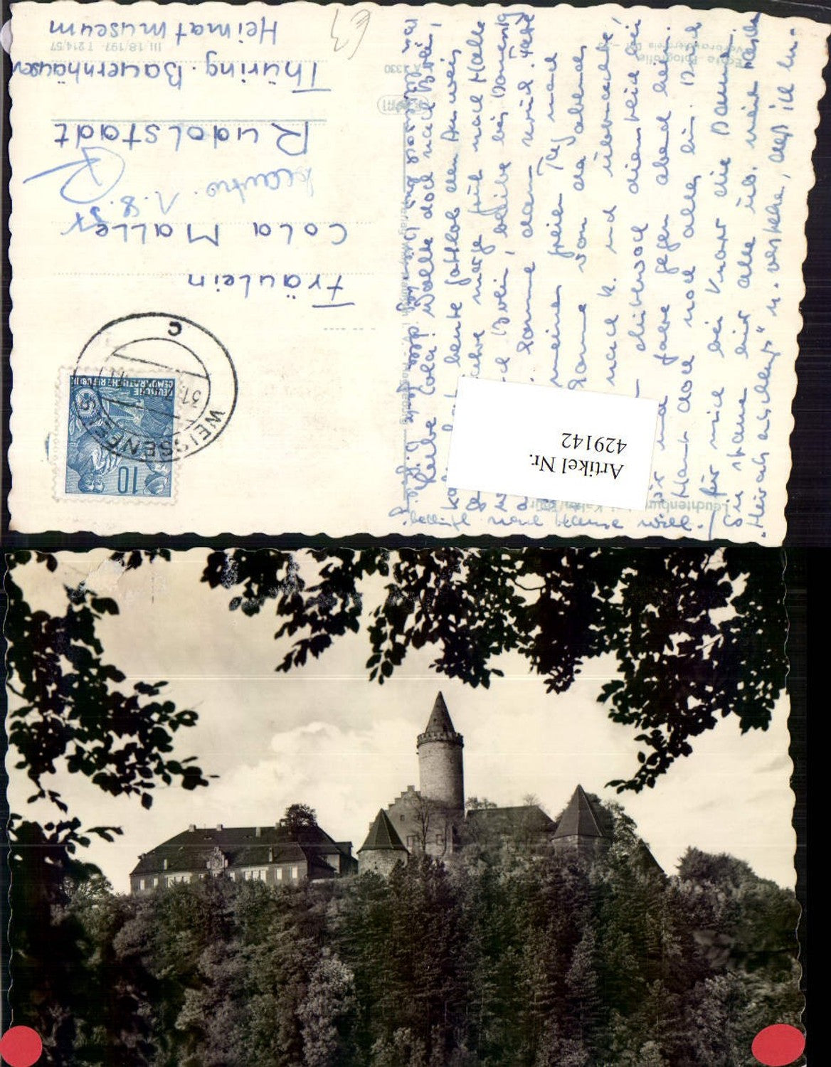 429142, Leuchtenburg near Kahla in Thuringia