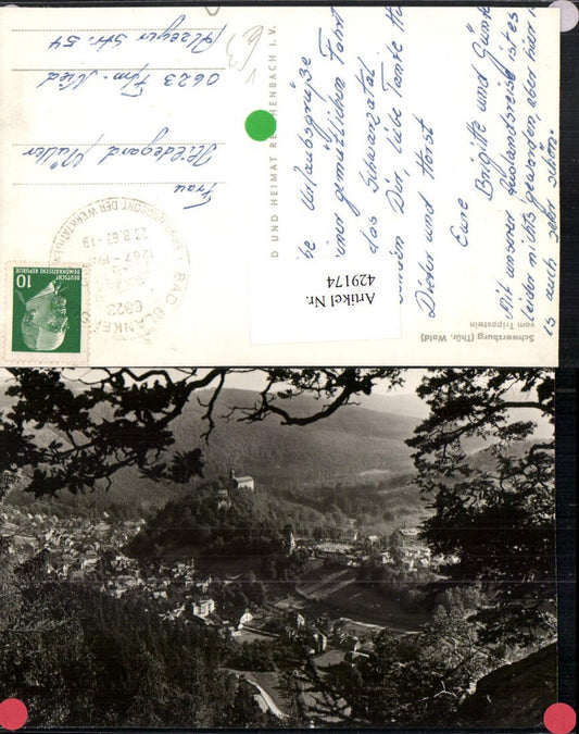429174, Schwarzburg Totale vom Trippstein pub VEB