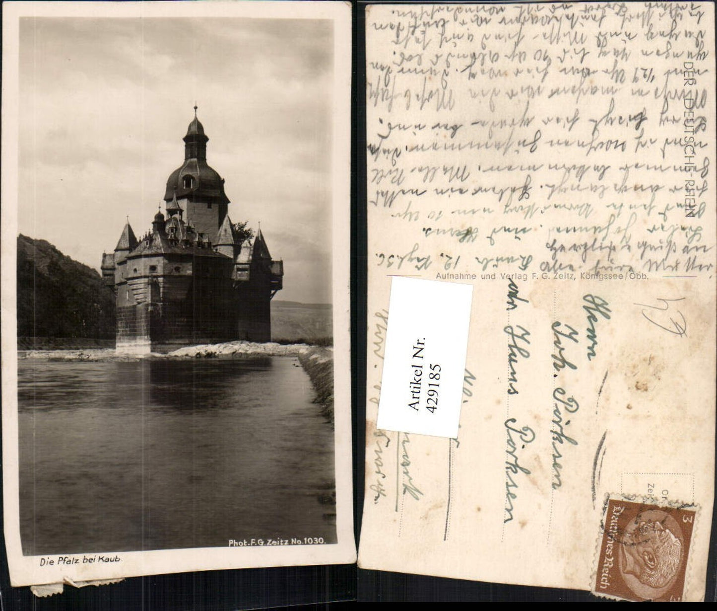 429185,Burg Pfalzgrafenstein b. Kaub