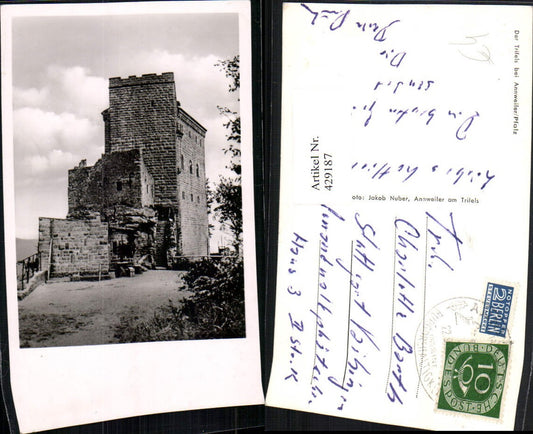 429187,Der Trifels b. Annweiler Burg