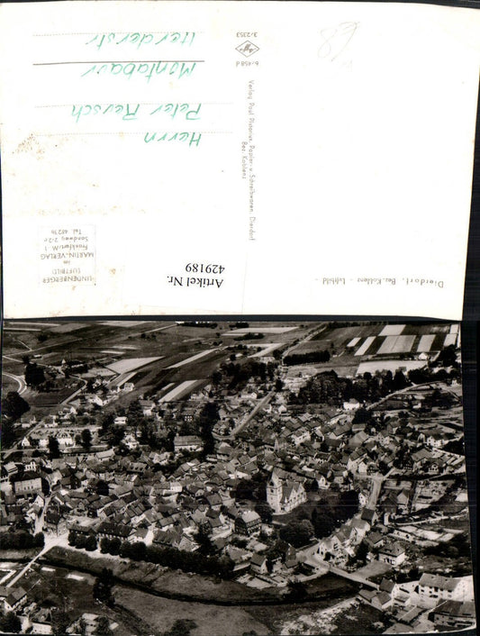 429189,Dierdorf Totale Fliegeraufnahme