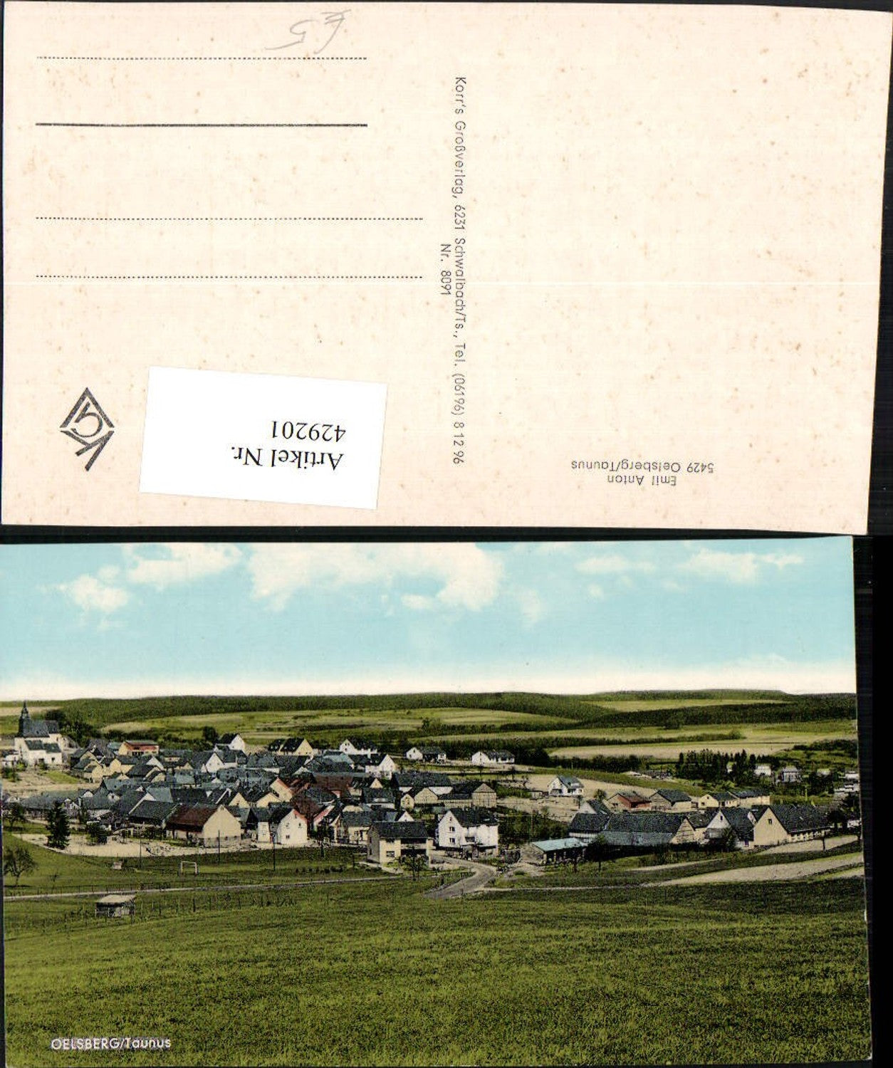 429201,Oelsberg im Taunus Totale
