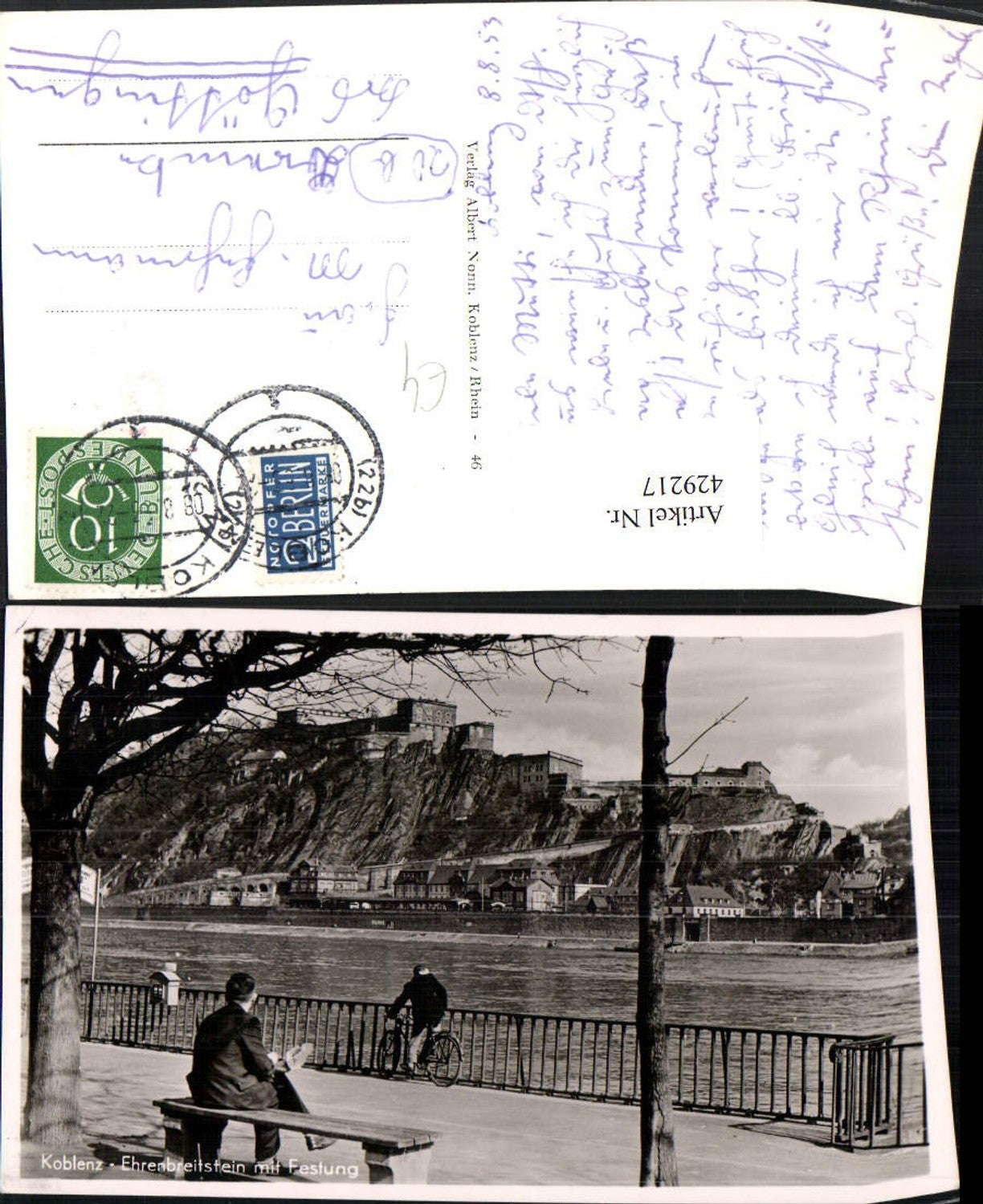 429217,Koblenz Festung Ehrenbreitstein