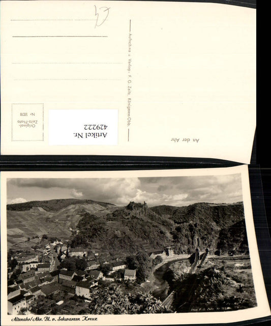 429222,Altenahr an d. Ahr Totale vom Schwarzen Kreuz