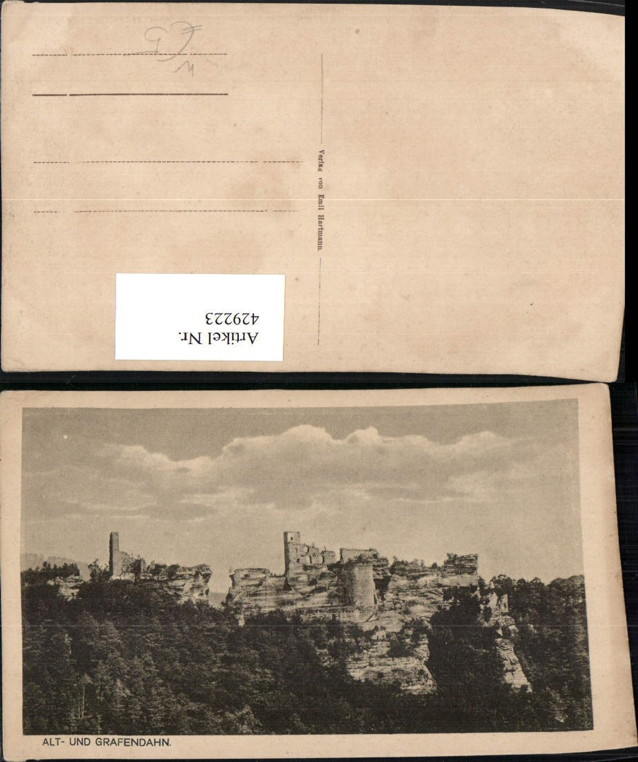 429223,Alt- und Grafendahn Burg Ruine b. Lahn