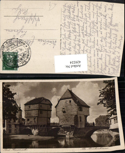 429224,Bad Kreuznach Alte Brückenhäuser Brücke