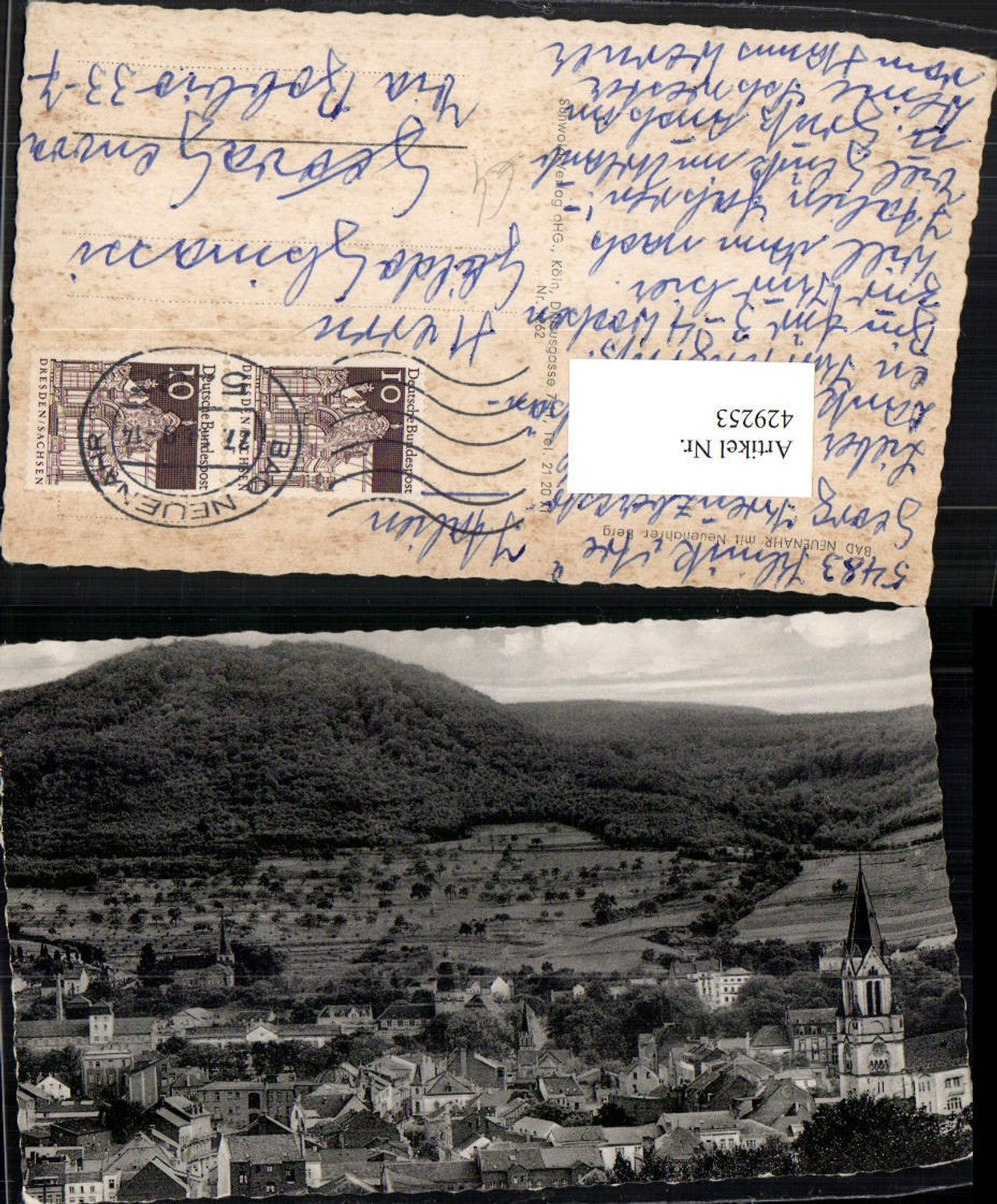 429253,Bad Neuenahr Teilansicht m. Neuenahrer Berg