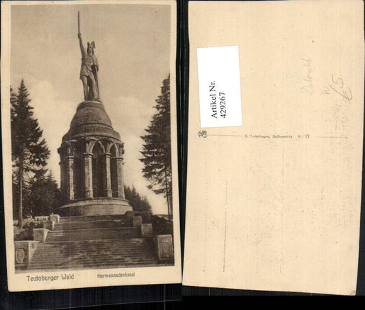 429267,Teutoburger Wald Hermanns-Denkmal b. Detmold