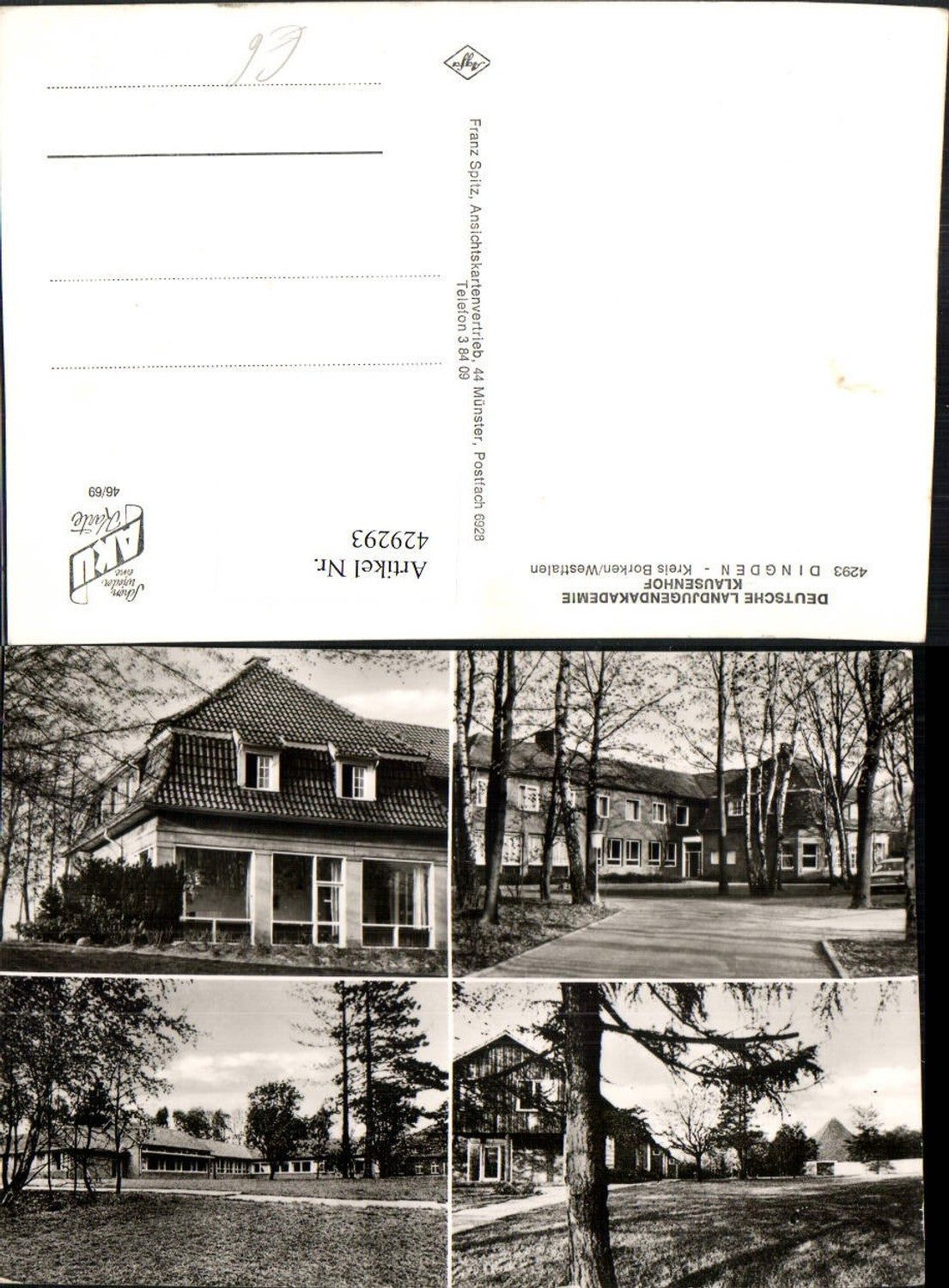 429293,Dingden Landjugendakademie Klausenhof Mehrbildkarte
