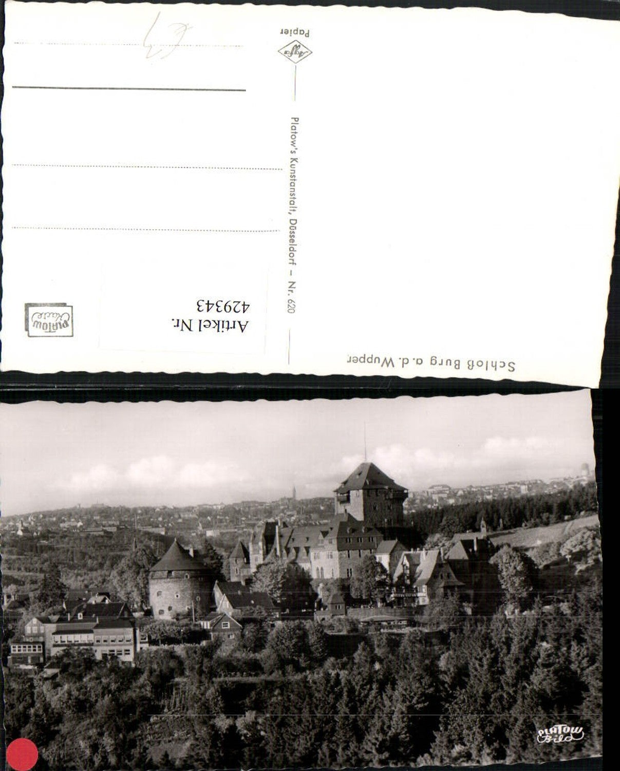 429343,Solingen Schloss Burg an d. Wupper