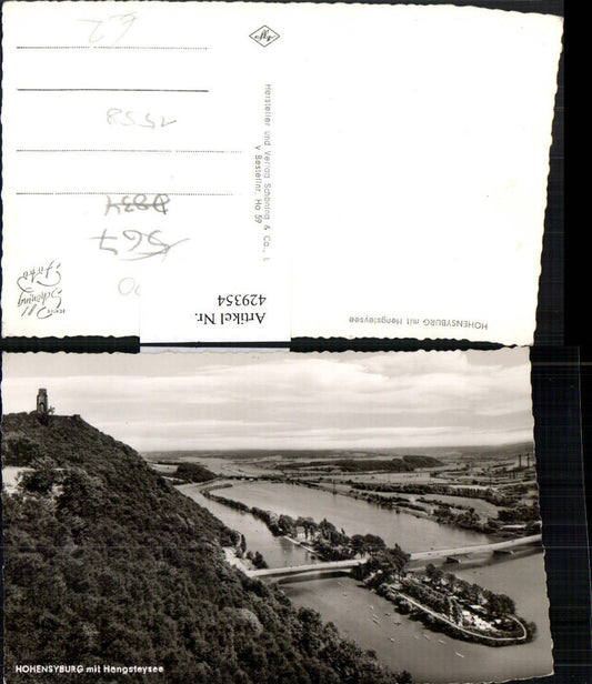 429354,Dortmund Syburg Hohensyburg m. Hengsteysee See