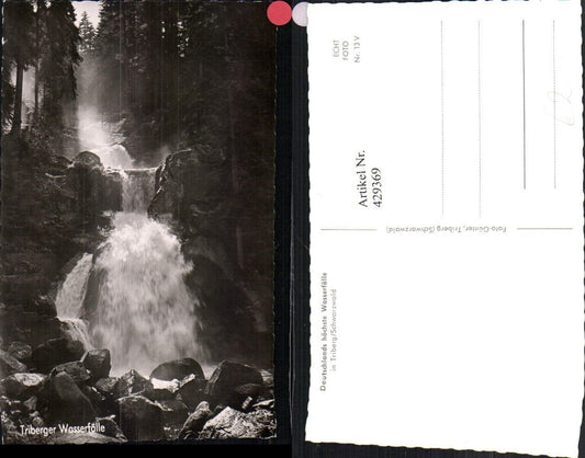 429369,Triberg im Schwarzwald Wasserfall