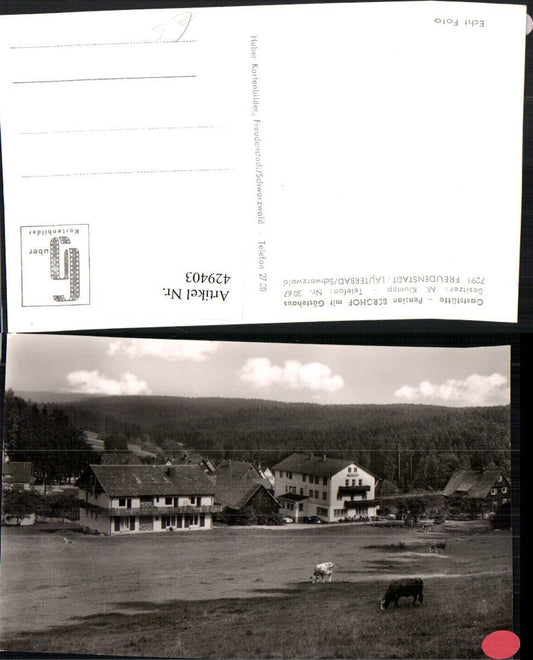 429403, Freudenstadt Lauterbad in the Black Forest, Berghof Restaurant