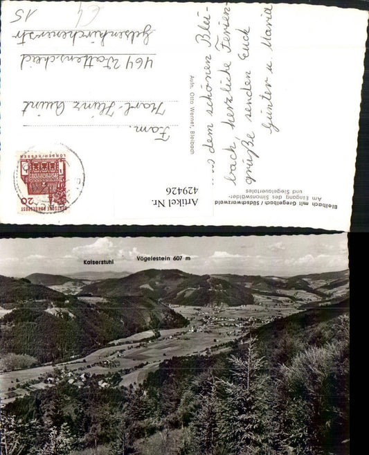 429426, Bleibach near Gregelbach in the Black Forest (Total)
