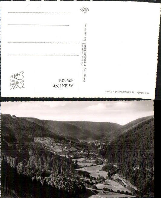 429428, Wildbad in the Black Forest Enz Valley Total