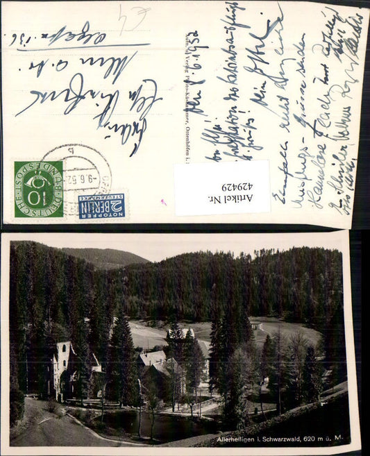 429429, Allerheiligen im Schwarzwald near Oppenau, monastery ruins
