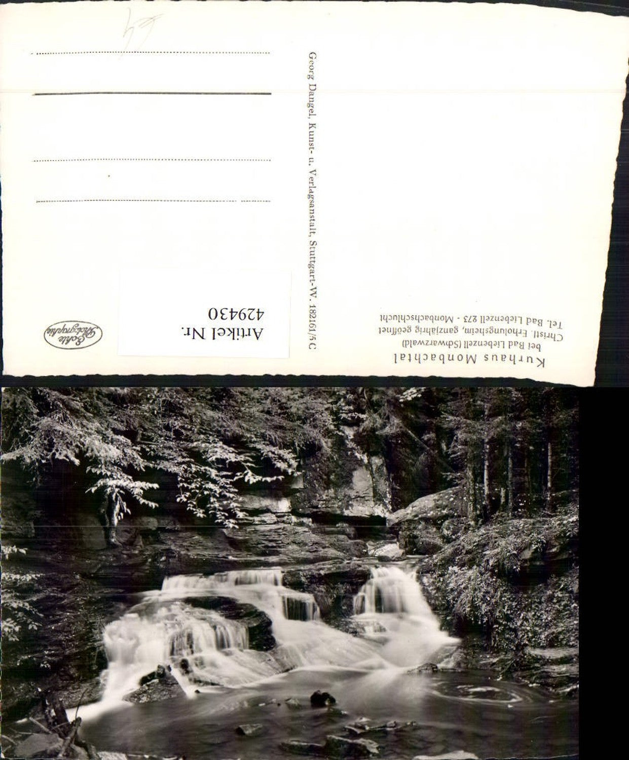 429430,Bad Liebenzell im Schwarzwald Monbachtal Waldbach