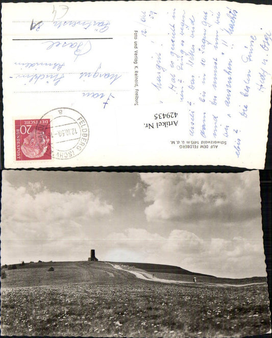 429435, On the Feldberg in the Black Forest landscape