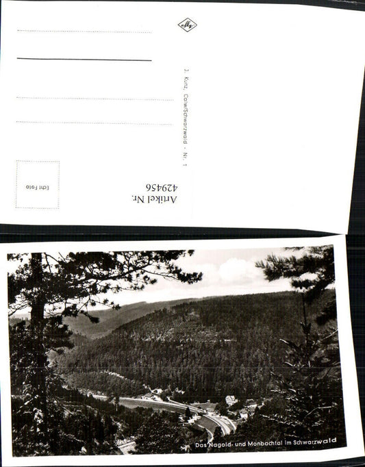 429456, Nagold and Mnbach valleys in the Black Forest