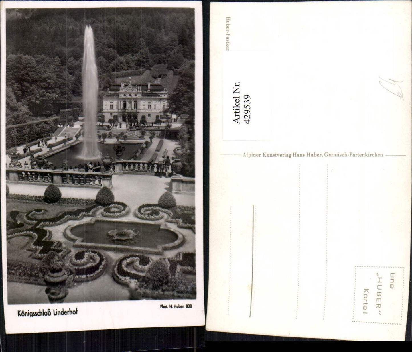 429539,Königsschloss Schloss Linderhof b. Ettal Fontäne