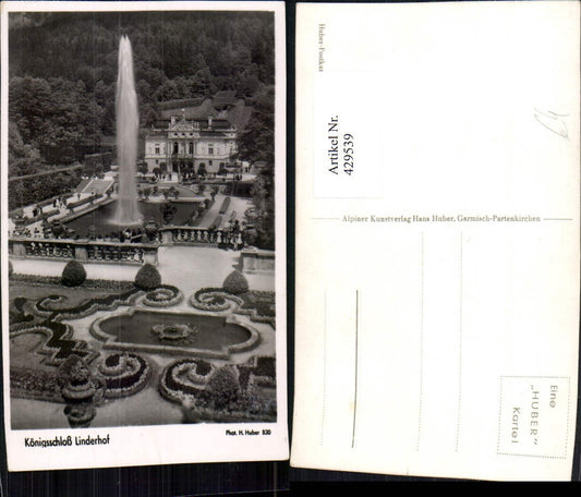429539,Königsschloss Schloss Linderhof b. Ettal Fontäne