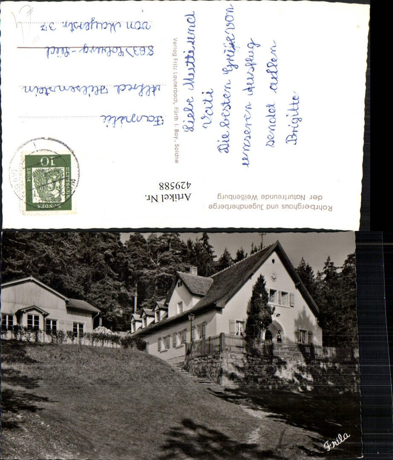 429588,Weißenburg Rohrberghaus u. Jugendherberge der Naturfreunde
