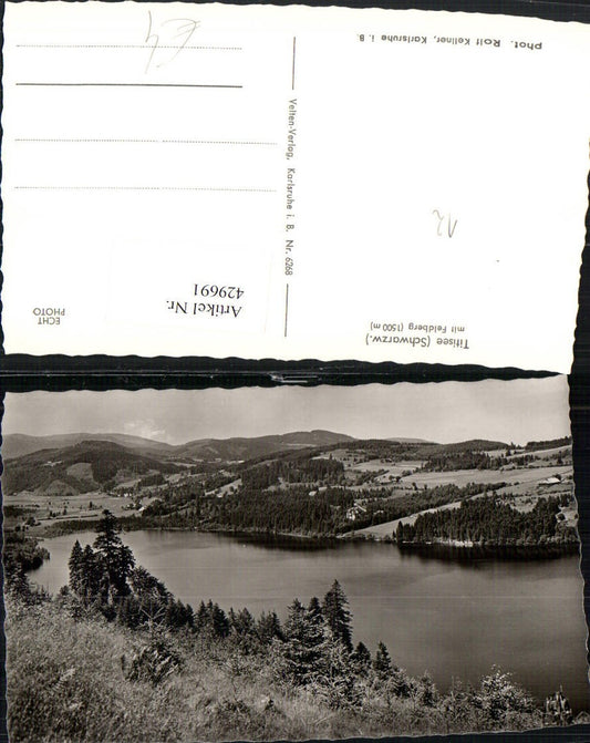 429691, Titisee in the Black Forest, lake with Feldberg