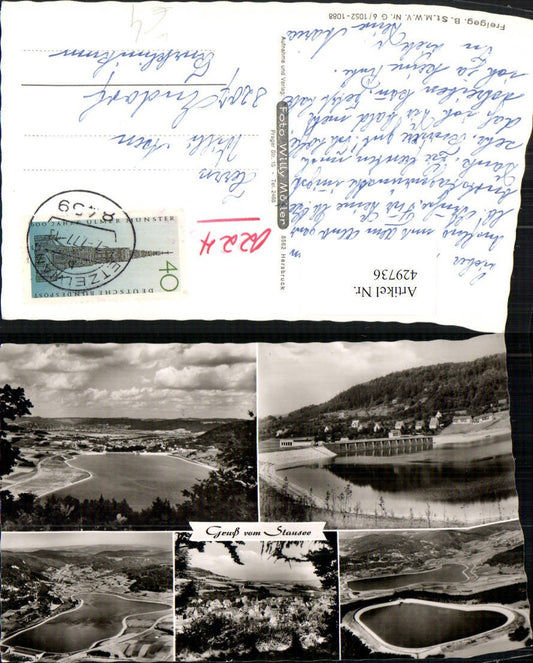 429736,Etzelwang Totale Stausee Mehrbildkarte