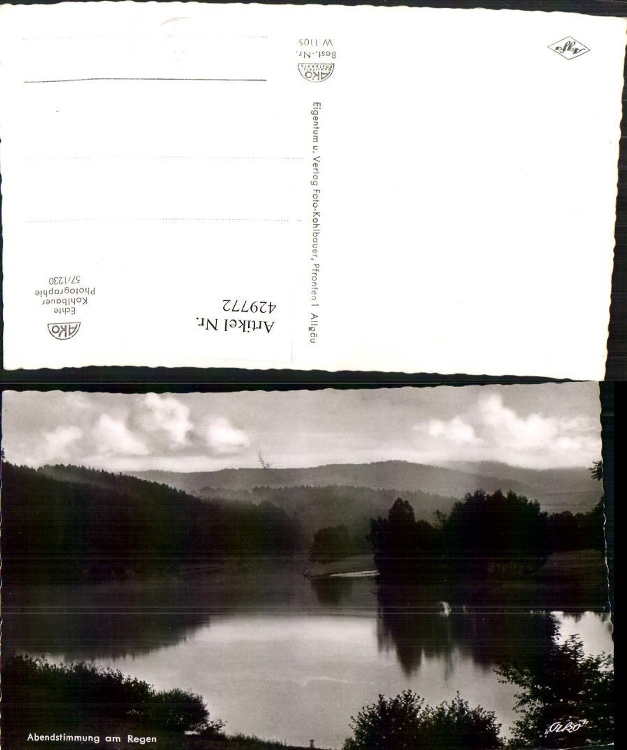 429772,Pfronten im Allgäu Abendstimmung am Regen See