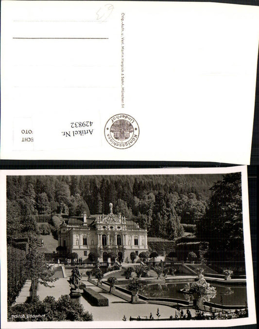 429832,Schloss Linderhof b. Ettal